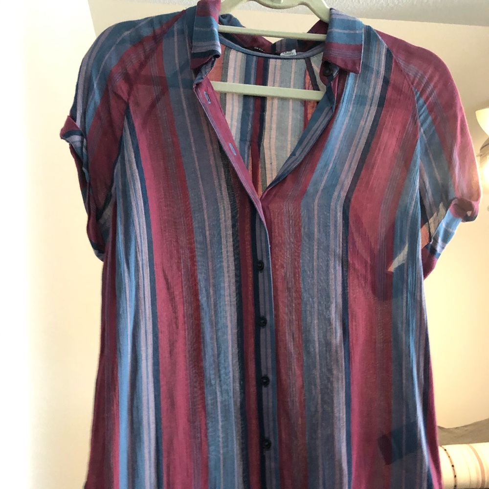 Nearly new sheer BDG button-down from UO